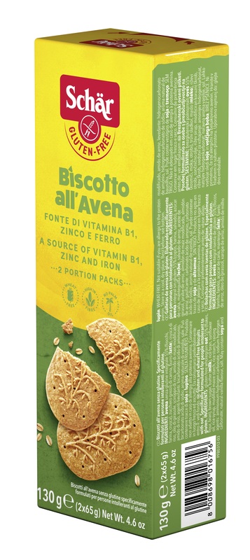 SCHAR BISCOTTI ALL'AVENA 130 G - Farmaciapacini.it