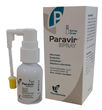 PARAVIR SPRAY ORALE 20 ML - Farmaciapacini.it