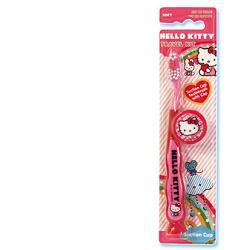 SPAZZOLINO DA DENTI HELLO KITTY 2D CON COPRI CAPPUCCIO - Farmaciapacini.it