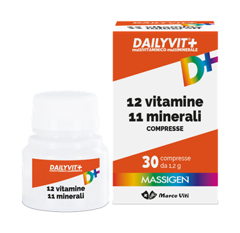 DAILYVIT+ 12 VITAMINE 11 MINERALI 30 COMPRESSE - Farmaciapacini.it