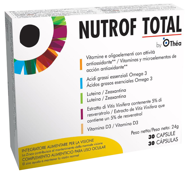 NUTROF TOTAL 30 CAPSULE - Farmaciapacini.it