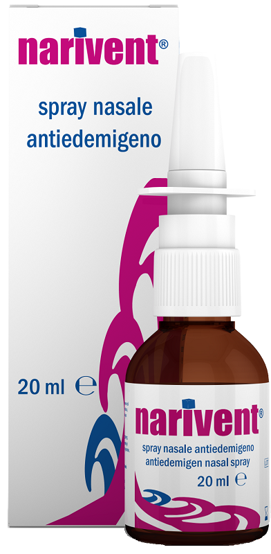 SPRAY NASALE ANTIEDEMIGENO NARIVENT FLACONE 20 ML - Farmaciapacini.it