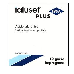 GARZA MEDICATA IALUSET 10X10 CM 10 PEZZI - Farmaciapacini.it