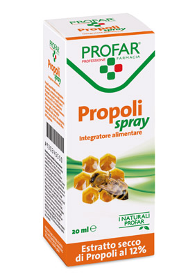 PROPOLI SPRAY ESTRATTO SECCO 12% 20 ML PROFAR - Farmaciapacini.it