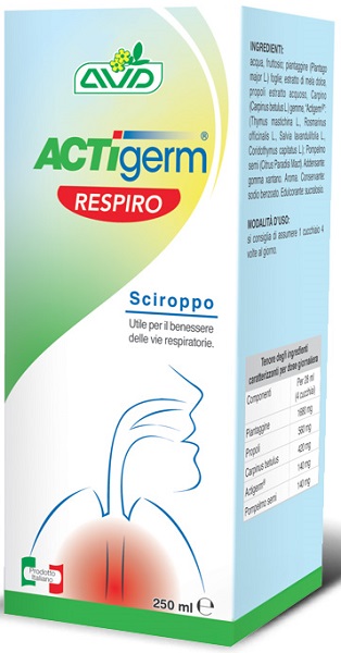 ACTIGERM RESPIRO SCIROPPO 250 ML - Farmaciapacini.it