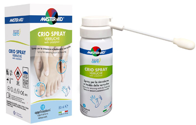 MASTER-AID FOOT CARE CRIO SPRAY VERRUCHE 50 ML - Farmaciapacini.it