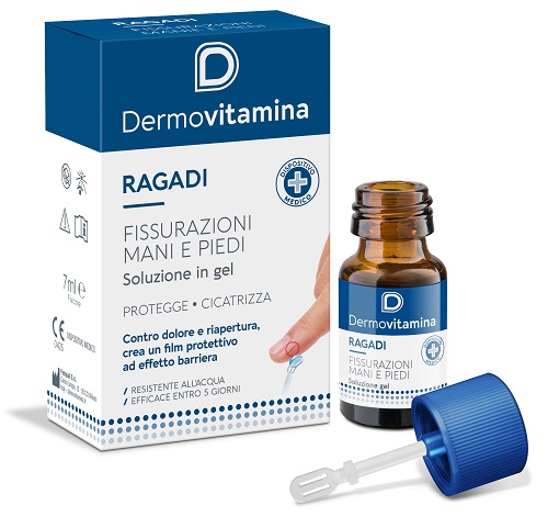DERMOVITAMINA RAGADI GEL MANI E PIEDI 7 ML - Farmaciapacini.it