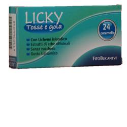 LICKY CARAMELLE ADULTI PER TOSSE E GOLA SENZA ZUCCHERO 70 G - Farmaciapacini.it