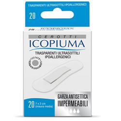 CEROTTO ICOPIUMA TRASPARENTE MEDIO 20 PEZZI - Farmaciapacini.it