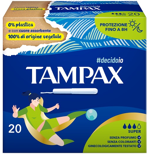 TAMPAX BLUE BOX SUPER 20 PEZZI - Farmaciapacini.it
