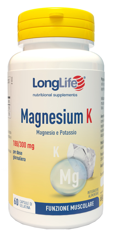 LONGLIFE MAGNESIUM K 60 CAPSULE - Farmaciapacini.it