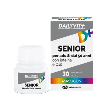 DAILYVIT+ SENIOR MULTIVITAMINICO E MULTIMINERALE 30 COMPRESSE - Farmaciapacini.it