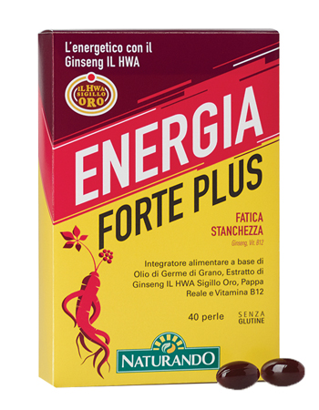 ENERGIA FORTE PLUS 40 PERLE - Farmaciapacini.it