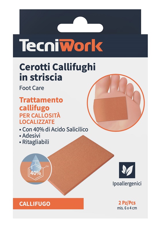 CEROTTI CALLIFUGHI IN STRISCIA CONFEZIONE DA 2 PEZZI - Farmaciapacini.it