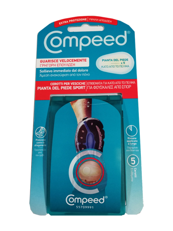 COMPEED VESCICHE PIANTA PIEDE 5 CEROTTI - Farmaciapacini.it