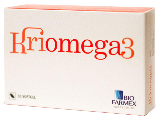 KRIOMEGA 3 30 CAPSULE SOFTGEL - Farmaciapacini.it