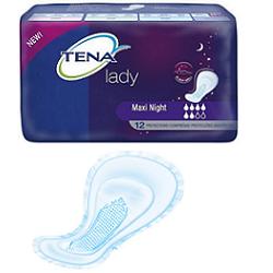 PANNOLONE SAGOMATO TENA DISCREET MAXI NIGHT 12 PEZZI - Farmaciapacini.it