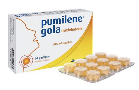PUMILENE GOLA MIELE LIMONE 24 PASTIGLIE - Farmaciapacini.it