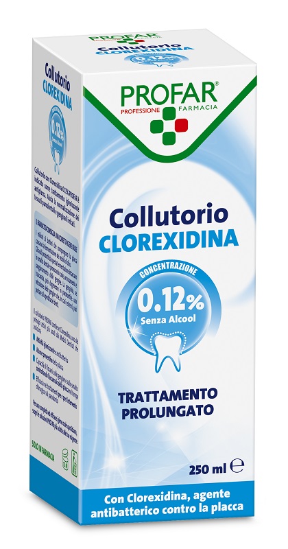 COLLUTORIO CLOREXIDINA 0,12% 250 ML PROFAR - Farmaciapacini.it