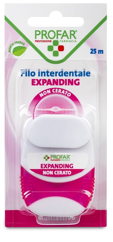 FILO INTERDENTALE EXPANDING 25 M PROFAR - Farmaciapacini.it
