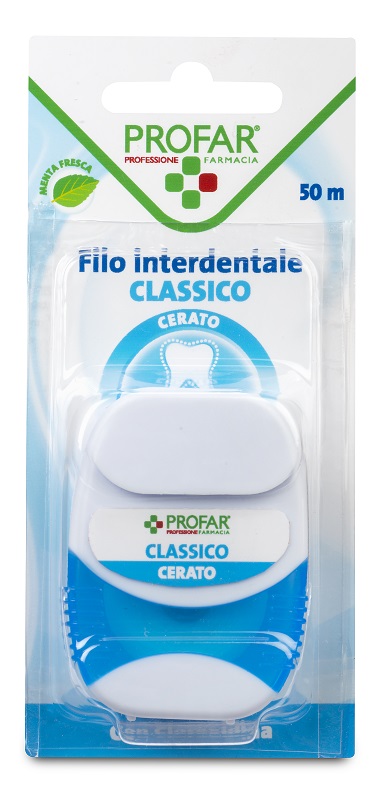 FILO INTERDENTALE CON CLOREXIDINA 50 M PROFAR - Farmaciapacini.it