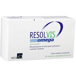 GOCCE OCULARI RESOLVIS OMEGA 20 FIALE MONODOSE 0,25 ML - Farmaciapacini.it