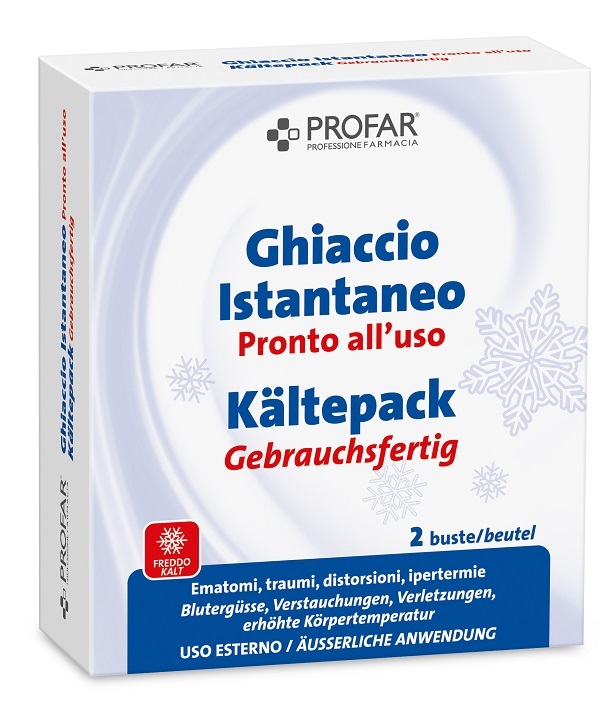 GHIACCIO ISTANTANEO 2 BUSTE PROFAR - Farmaciapacini.it
