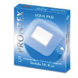GARZA COMPRESSA PRONTEX AQUA PAD 10X8CM 5 PEZZI - Farmaciapacini.it