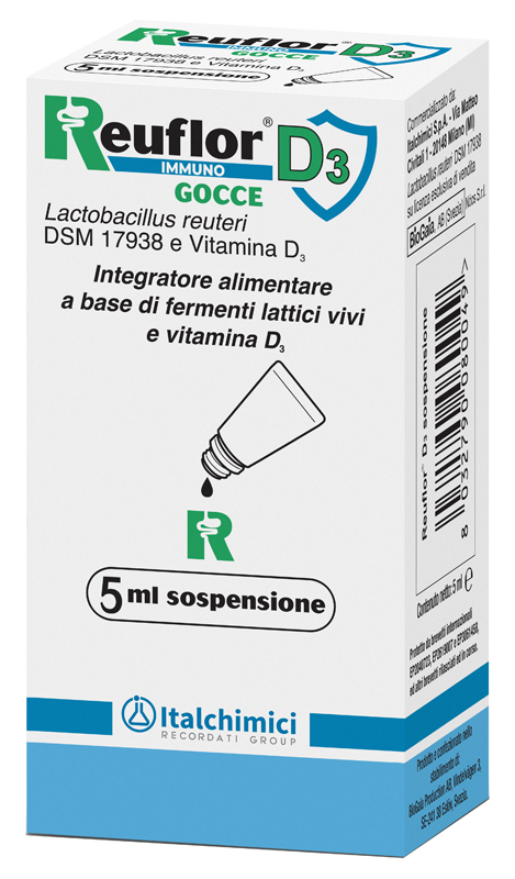 REUFLOR D3 GOCCE 5 ML - Farmaciapacini.it