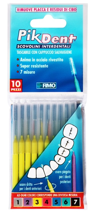 PIKDENT STUZZICOLINO 3 GI 10PZ - Farmaciapacini.it
