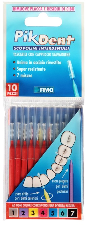 PIKDENT STUZZICOLINO 4 RO 10PZ - Farmaciapacini.it
