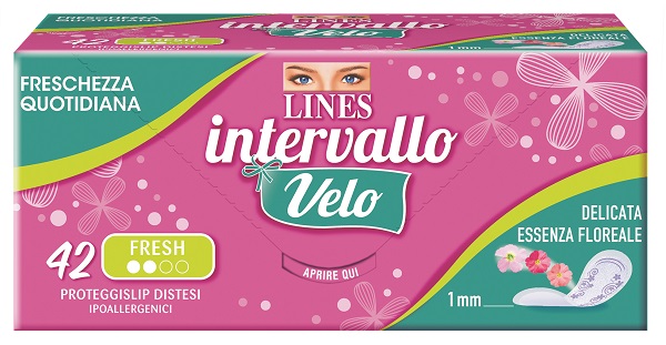 LINES INTERVALLO VELO FIORI E AGRUMI 42 PEZZI COUPON - Farmaciapacini.it