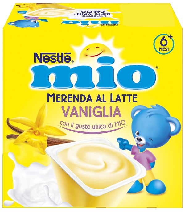 MIO MERENDA VANIGLIA 4 X 100 G - Farmaciapacini.it