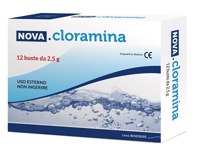 NOVA CLORAMINA 12 BUSTE 2,5 G - Farmaciapacini.it