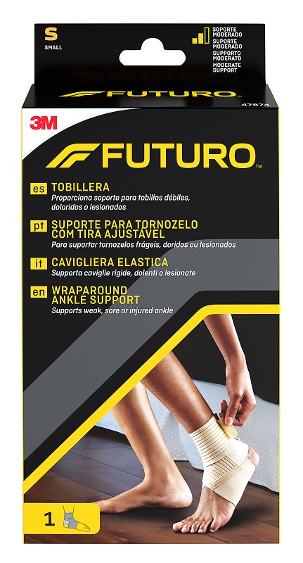 CAVIGLIERA ELASTICA FUTURO SMALL DIMENSIONE 18/20,5CM - Farmaciapacini.it