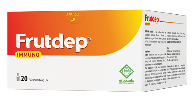 FRUTDEP IMMUNO 20 FLACONCINI 10 ML - Farmaciapacini.it
