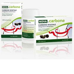 NOVA CARBONE VEGETALE 120 COMPRESSE - Farmaciapacini.it