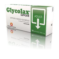 GLYCOLAX 18 SUPPOSTE GLICEROLO 2500MG - Farmaciapacini.it
