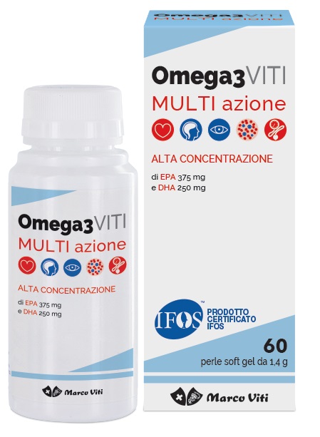 OMEGA3 VITI MULTIAZIONE 60 PERLE - Farmaciapacini.it