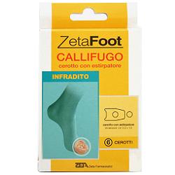 ZETAFOOT CEROTTO CALLIFUGO INFRADITO 6 PEZZI - Farmaciapacini.it