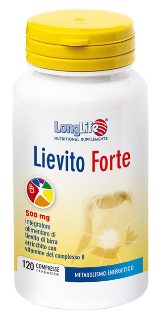LONGLIFE LIEVITO FORTE 120 COMPRESSE - Farmaciapacini.it