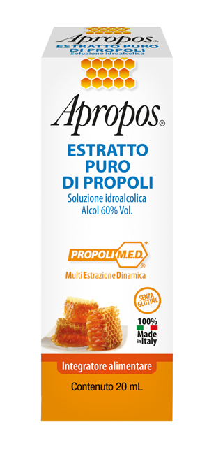 APROPOS ESTRATTO PURO PROPOLI 20 ML - Farmaciapacini.it