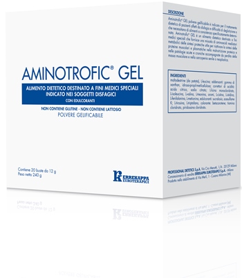 AMINOTROFIC GEL ALIMENTO DIETETICO A FINI MEDICI SPECIALI 20 BUSTINE 12 G - Farmaciapacini.it
