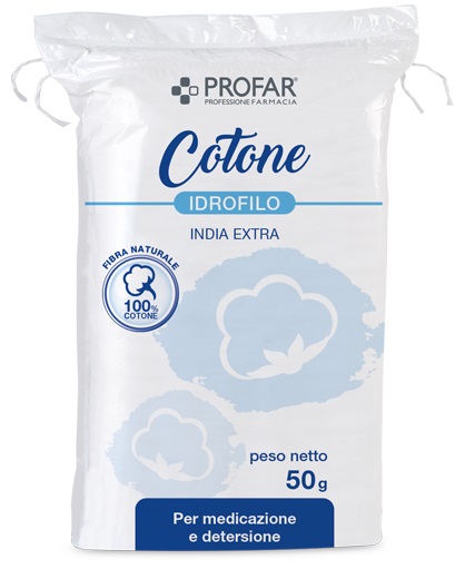 COTONE IDROFILO PROFAR INDIA EXTRA 50G - Farmaciapacini.it
