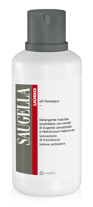 SAUGELLA UOMO PH FISIOLOGICO DETERGENTE MASCHILE 500 ML - Farmaciapacini.it
