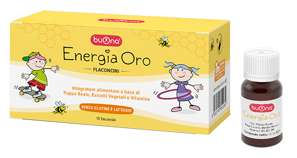 BUONA ENERGIA ORO 10 FLACONCINI DA 10 ML   - Farmaciapacini.it