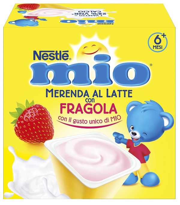 MIO MERENDA FRAGOLA 4 X 100 G - Farmaciapacini.it