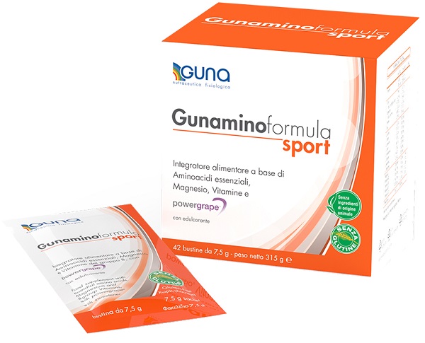 GUNAMINOFORMULA SPORT 42 BUSTE 315 G - Farmaciapacini.it