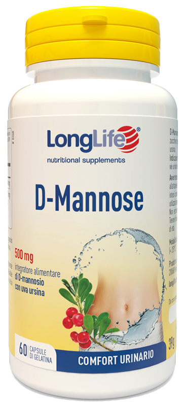 LONGLIFE D-MANNOSE 60 CAPSULE - Farmaciapacini.it