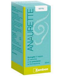 SPRAY IRRIGATORE PER LA RIMOZIONE DEL CERUME ANAURETTE 30 ML - Farmaciapacini.it